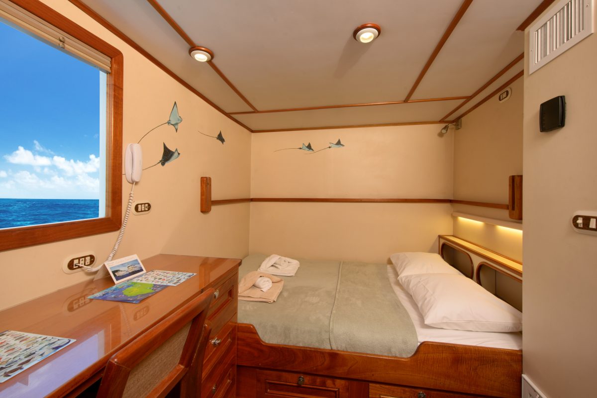 Sea Hunter upper-deck suite, cabin 9